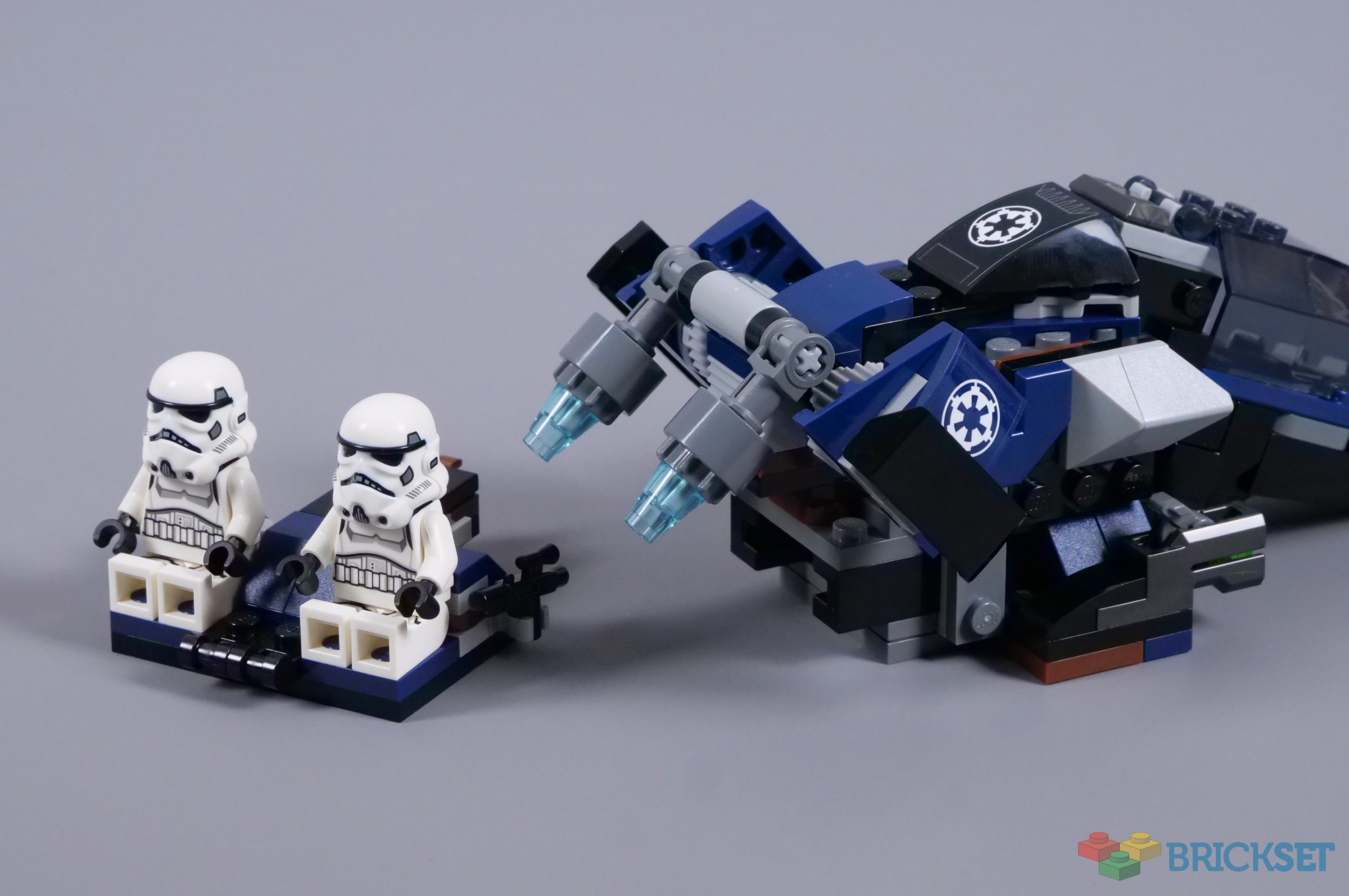 LEGO 40755 Imperial Dropship vs. Rebel Scout Speeder review Brickset